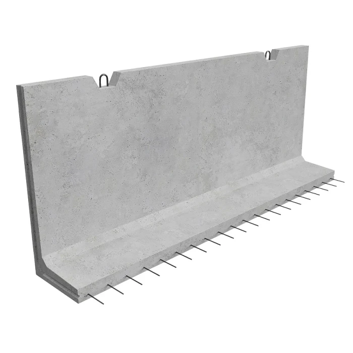 Г-образная конструкция железобетонная Г 12-30-2